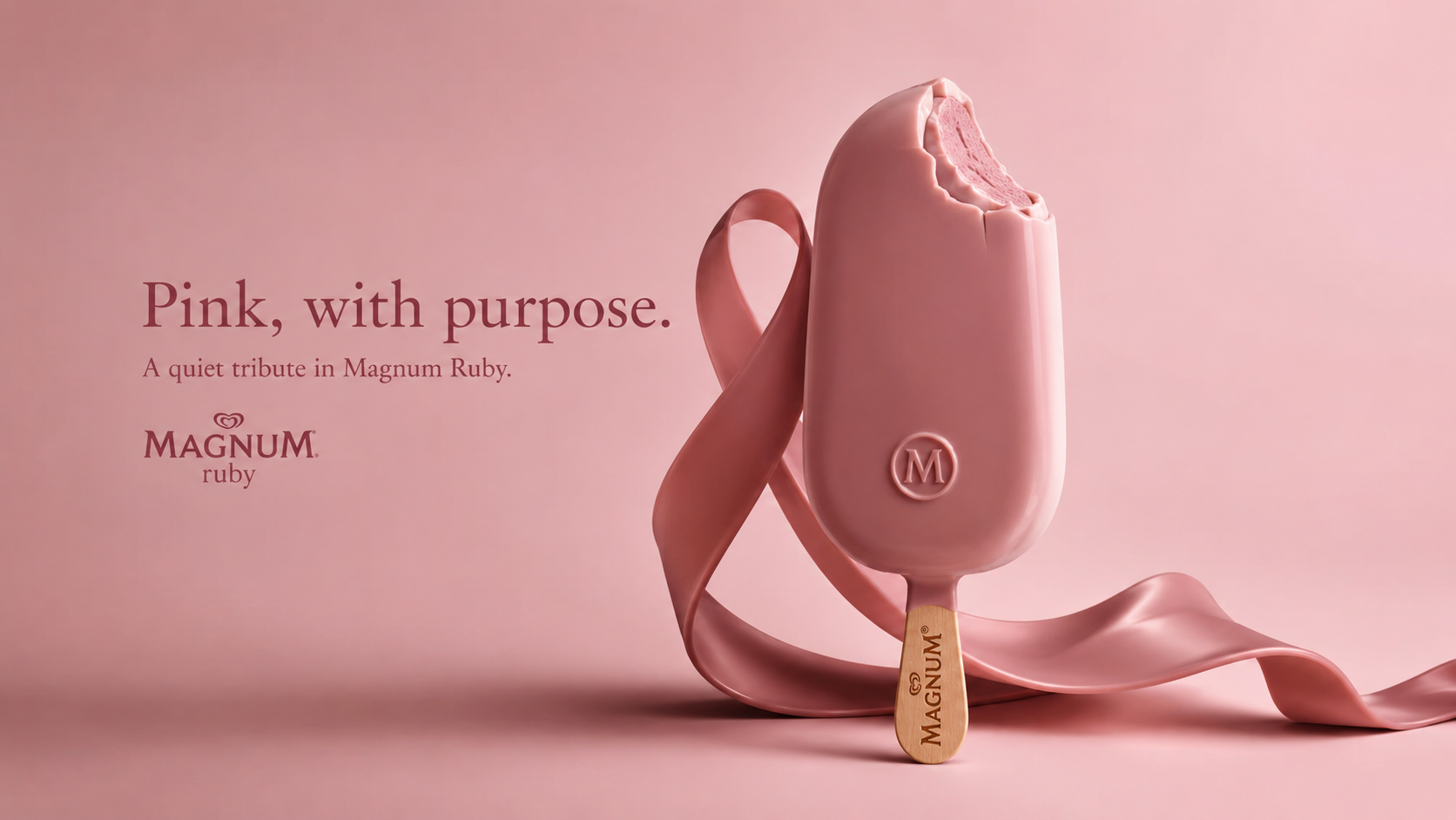 Pink, with purpose.